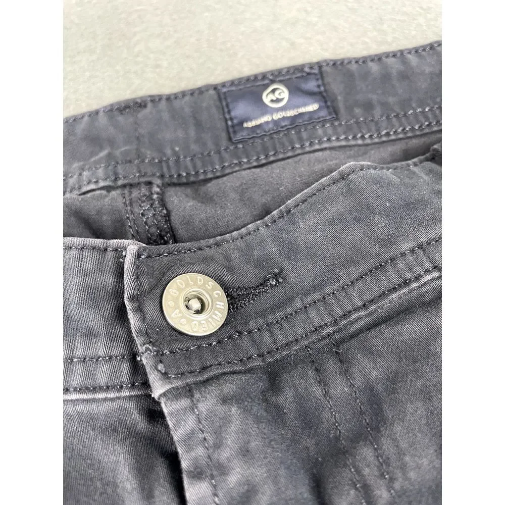 Adriano Goldschmied Jeans Mens 38x28* Tellis Modern Slim Skinny Bootcut Black AG